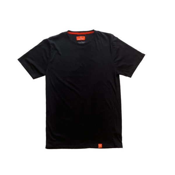 Main Orange Whale black t-shirt