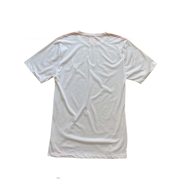 Main Orange Whale white t-shirt back